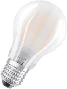 LED-Leuchtmittel von UNI-Elektro Osram Parathom Retrofit Classic E27 A 4W 827 Matt | Ersetzt 40W PRFCLA40 FR 4W/827 230V E27 10X1