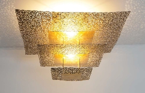 LED-Deckenleuchten & LED-Deckenlampen von Holländer Leuchten Deckenleuchte 7-fl g. SOGNATORE 300 K 1680