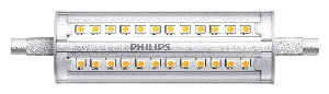 UNI-Elektro Halogenlampen R7s 114,2mm von UNI-Elektro PHILIPS CorePro R7S 118mm 14-100W 830 DIM CorePro R7S 14W 830