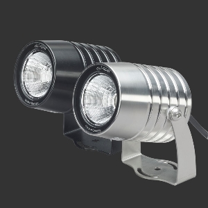 clarios eco 230 V Kompakter LED Objekt- und Gartenstrahler schwarz von dot-spot