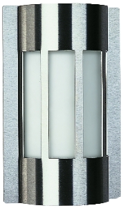 Klassische von Albert Leuchten Wandleuchte Typ Nr. 6119 - Edelstahl für 1 x Lampe, E27 696119