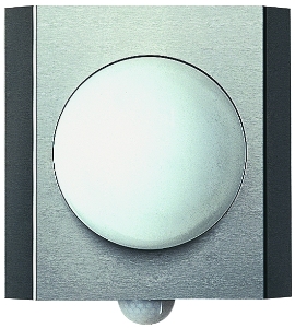 Albert Leuchten von Albert Leuchten Wandleuchte Typ Nr. 6127 - Edelstahl, mit BWM, für 1 x Lampe, E27 696127