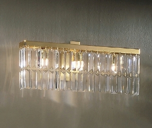Kristall- fürs Schlafzimmer von KOLARZ Leuchten Wandleuchte, wall lamp - Prisma 314.63.3