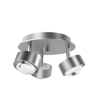 Puk Mini Turn Trio - chrome matt