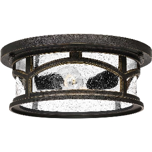 Marblehead 2 Light Flush - Palladian Bronze von Elstead
