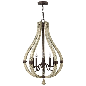 Middlefield 5 Light Chandelier - Iron Rust von Elstead