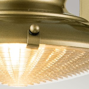 Serie REDDING STATION VON ELSTEAD von Elstead von Elstead Redding Station 1 Licht kleine Wandlaterne - Painted Distressed Bronze FE-REDDING2-S-PDB