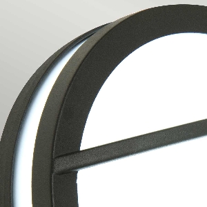 Elstead Deckenleuchten & Deckenlampen für außen von Elstead Sven 1 Licht Wand/Deckenlaterne - Graphit SVEN-1R