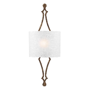 Tilling 1 Light Wandleuchte - Distressed Gold leaf