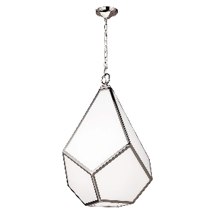 Serie DIAMOND VON ALLE von Alle von Elstead Diamond 4 Light Large Pendelleuchte - Nickel poliert FE-DIAMOND-P-L