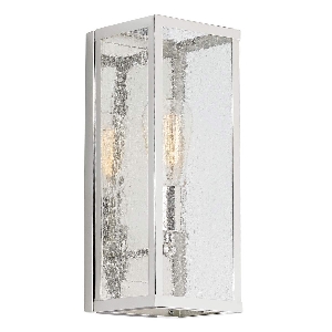 Harrow 1Lt Wandleuchte - Nickel poliert von Elstead