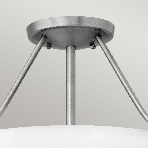 Elstead&nbsp;Hathaway 2 Light Small Semi-Flush - Nickel antik&nbsp;HK-HATHAWAY-SFSN