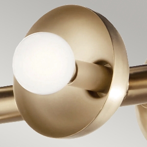 Hängeleuchte, Pendelleuchten & Hängelampen von Elstead Palta 10 lt Linear Pendelleuchte - Champagner Bronze KL-PALTA-LP10-CPZ