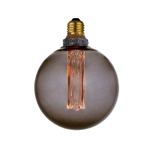 Halo Design Glühlampen mit Fassung E27 von Halo Design Leuchtmittel COLORS DIM LED Globe G125 Rauch E27, 3-step 936267