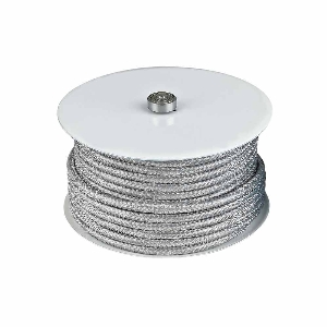 Halo Design Artikel von Halo Design Kabel CABLE-ROLL Textile Silver 25M 189414