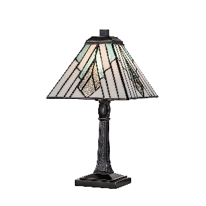 Alderley Medium Tischlampe - Vintage Bronze von Elstead