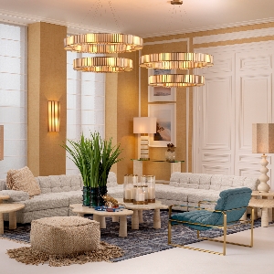 Serie DEAN VON EICHHOLTZ von Eichholtz von Eichholtz Modulares Sofa Dean - Ottomane 118761