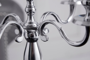 Casa Élite Kerzenhalter von Casa Élite Kerzenständer MODERN BAROCK 5armig 17363