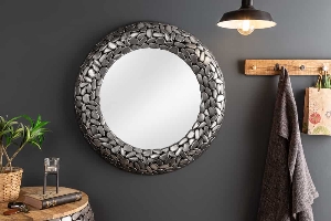 Spiegel von Casa Élite Wandspiegel STONE MOSAIC XL 41430