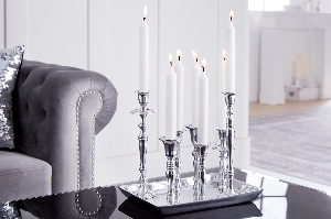 Casa Élite Kerzenhalter von Casa Élite Kerzenständer MODERN BAROCK 38067