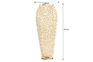 Casa Élite&nbsp;Deko-Vase ABSTRACT LEAF &nbsp;43220