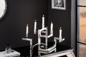 Casa Élite Kerzenhalter von Casa Élite Kerzenständer ABSTRACT 5 flammig 44886