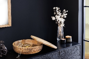 Casa Élite Artikel von Casa Élite Schale PURE NATURE mit Deckel  44472