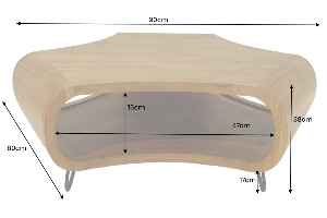 Casa Élite&nbsp;Couchtisch ORGANIC LIVING&nbsp;47095