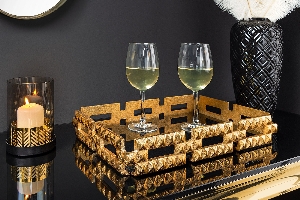 Casa Élite Serviertabletts von Casa Élite Tablett VARIATION  44880