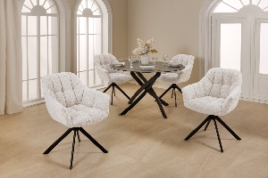 Serie PAPILLON VON CASA ELITE von Casa Élite von Casa Élite Drehstuhl PAPILLON  44591