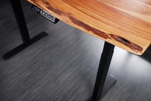 Serie MAMMUT VON CASA ELITE von Casa Élite von Casa Élite Schreibtisch MAMMUT 2er Set Beine ohne Tischplatte 43303