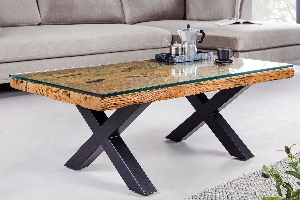 Serie BARRACUDA VON CASA ELITE von Casa Élite von Casa Élite Couchtisch BARRACUDA 45679