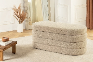 Serie VOQUE VON CASA ELITE von Casa Élite von Casa Élite Sitztruhe VOQUE 46684