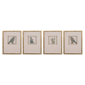 Eichholtz Bilder von Eichholtz Wall Art Inlay Hermopolis 4er-Set TM0165