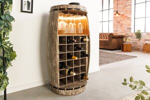 Serie BODEGA VON CASA ELITE von Casa Élite von Casa Élite Weinregal halb BODEGA  40415