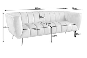 Casa Élite von Casa Élite Sofa NOBLESSE  43266