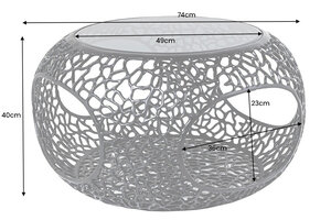 Casa Élite&nbsp;Couchtisch SPIN&nbsp;44506