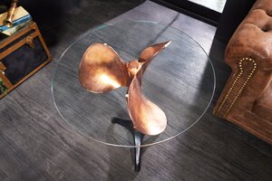 Casa Élite von Casa Élite Glasplatte Ø 60cm rund für Couchtische und Beistelltische 8mm gehärtetes Glas 39114