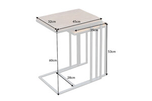 Casa Élite&nbsp;Beistelltisch BARRACUDA &nbsp;39593