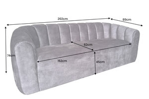 Casa Élite&nbsp;Sofa BABYLON &nbsp;44511