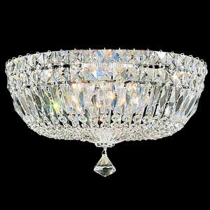 Landhaus-Deckenleuchten & Deckenlampen für den Flur von SCHONBEK Petit Crystal Deluxe Kristalldeckenleuchte 5893E-40S