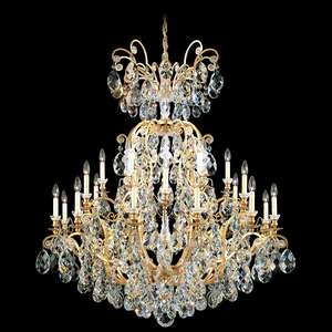 Klassische Hängeleuchte, Pendelleuchten & Hängelampen fürs Wohnzimmer von SCHONBEK Renaissance Kristallluster 3774E-22S