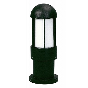 Bodenleuchten, Pollerleuchten, Kandelaber & Bodenlampen für außen von Albert Leuchten Sockelleuchte Typ Nr. 0521 - Farbe: schwarz, für 1 x Lampe, E27 660521