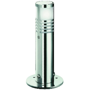 Serie EDELSTAHL VON ALBERT LEUCHTEN von Albert Leuchten von Albert Leuchten Sockelleuchte Typ Nr. 0557 - Farbe: weiß, für 1 x Lampe, G9 690557