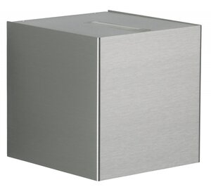Wandstrahler Typ Nr. 2413 - 2-seitig - Edelstahl, Lichtaustritt eng/breit, mit 2 x LED 6,7 W, je 600 lm, 3000 K von Albert Leuchten