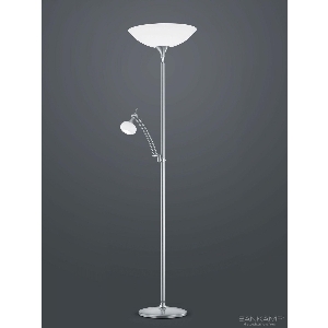 Klassische Stehleuchten & Stehlampen fürs Esszimmer von BANKAMP Leuchtenmanufaktur Opera LED-Standleuchte mit Lesearm 6019/2-92