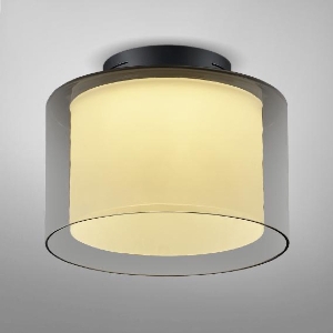 Moderne  fürs Wohnzimmer von BANKAMP Leuchtenmanufaktur LED Deckenleuchte GRAND SMOKE 7781/1-39