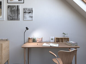 Serie TYSON VON BELID LEUCHTEN von Belid Leuchten von Belid Leuchten Tyson table lamp for table top black structure GU10 4889086