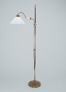 Klassische Stehleuchten & Stehlampen fürs Wohnzimmer von Berliner Messinglampen Stehleuchte T5ST02-38op B