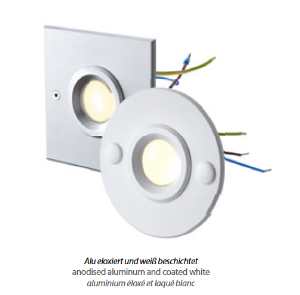 Einbauleuchten & Einbaulampen von dot-spot object-light 230 V LED-Spot zum Einbau in tiefe UP-Dosen 10103.930.00.00